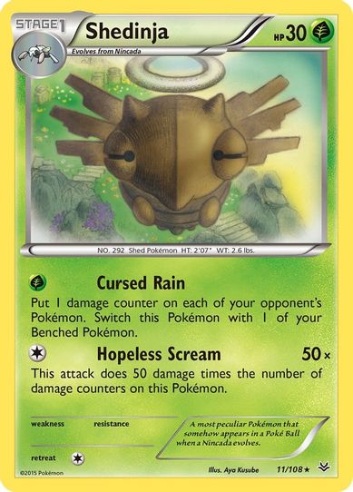 Shedinja (11/108) [XY : Roaring Skies]