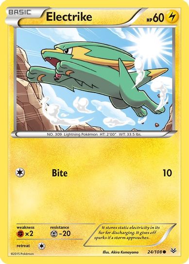 Electrike (24/108) [XY : Roaring Skies]