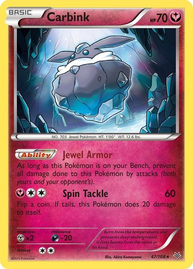 Carbink (47/108) [XY : Roaring Skies]