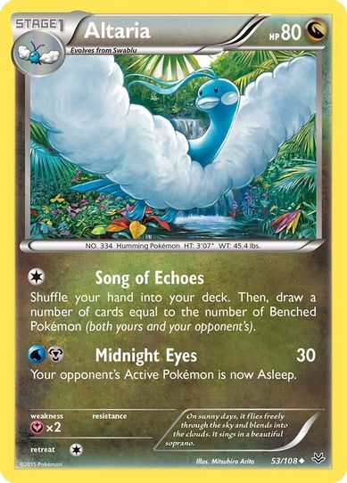 Altaria (53/108) [XY : Roaring Skies]