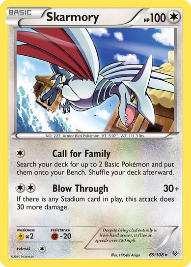 Skarmory (69/108) [XY : Roaring Skies]