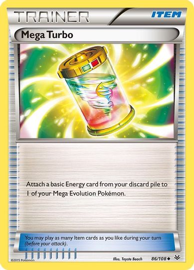 Mega Turbo (86/108) [XY : Roaring Skies]