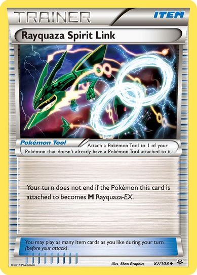 Rayquaza Spirit Link (87/108) [XY : Roaring Skies]