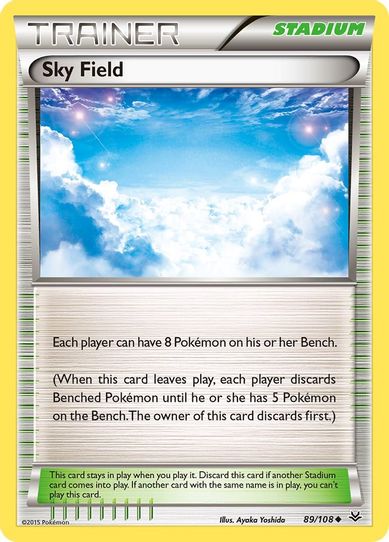 Sky Field (89/108) [XY : Roaring Skies]
