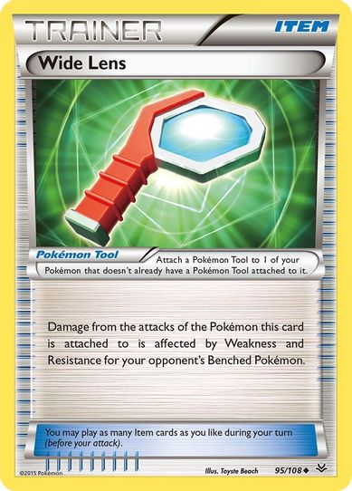 Wide Lens (95/108) [XY : Roaring Skies]