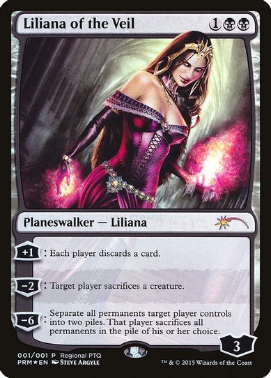 Liliana of the Veil (1) [Pro Tour Promos]