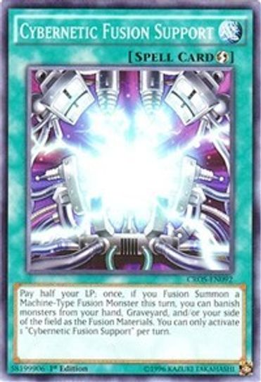 Cybernetic Fusion Support (CROS-EN092) [Crossed Souls]