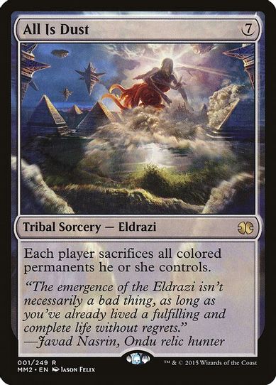 All Is Dust (1) [Modern Masters 2015]