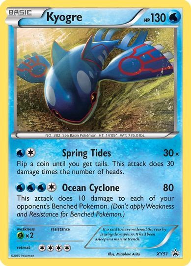 Kyogre XY51 [XY Promos]