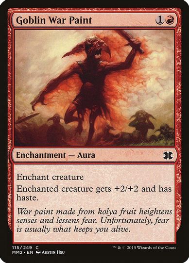 Goblin War Paint (115) [Modern Masters 2015]