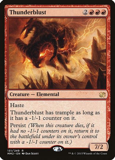 Thunderblust (131) [Modern Masters 2015]