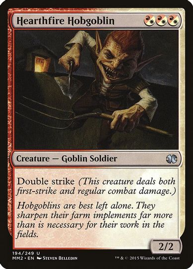 Hearthfire Hobgoblin (194) [Modern Masters 2015]