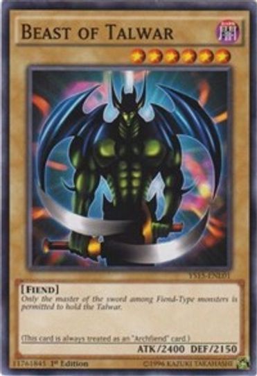 Beast of Talwar (YS15-ENL01) [Starter Deck: Dark Legion]