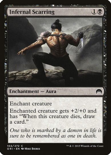 Infernal Scarring (102) [Magic Origins]