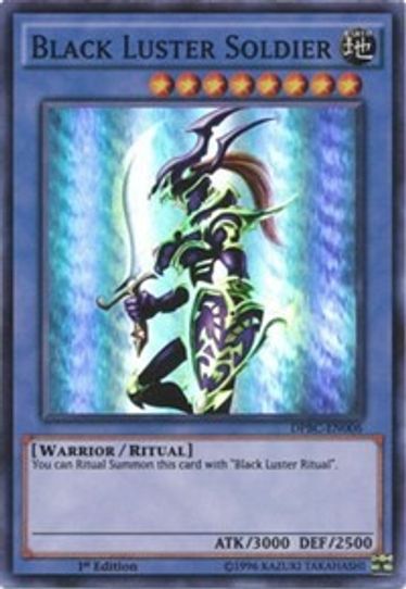 YuGiOh! Metal Collector Card, Black Luster