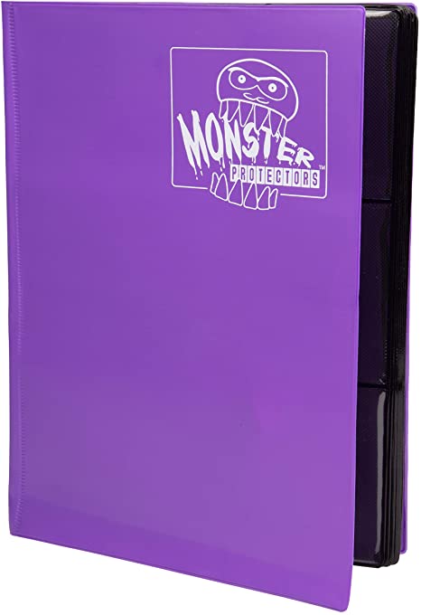 Monster Binder - 9 Pocket Trading Card Album (Anti-Theft Pockets Hold 360+ Cards)