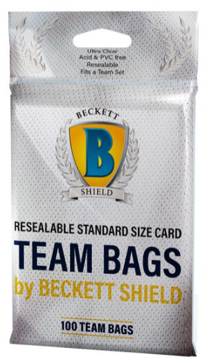 Beckett Shield Team Bags - Resealable