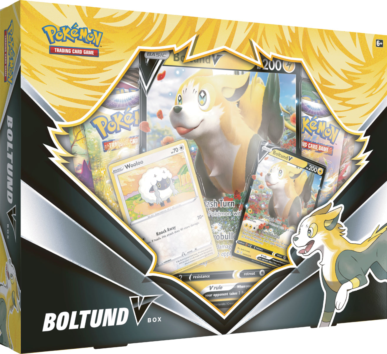 Pikachu V + Boltund V Box BUNDLE