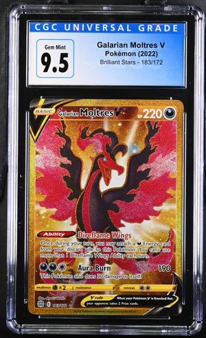 CGC (9.5) Galarian Moltres V #183/172 - Brilliant Stars (#4040776050) Pokemon Plug CGC (9.5) Galarian Moltres V #183/172 - Brilliant Stars (#4040776050) Pokemon Plug