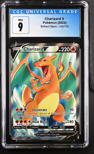 CGC (9) Charizard V #153/172 - Brilliant Stars (#4057837021) Pokemon Plug CGC (9) Charizard V #153/172 - Brilliant Stars (#4057837021) Pokemon Plug