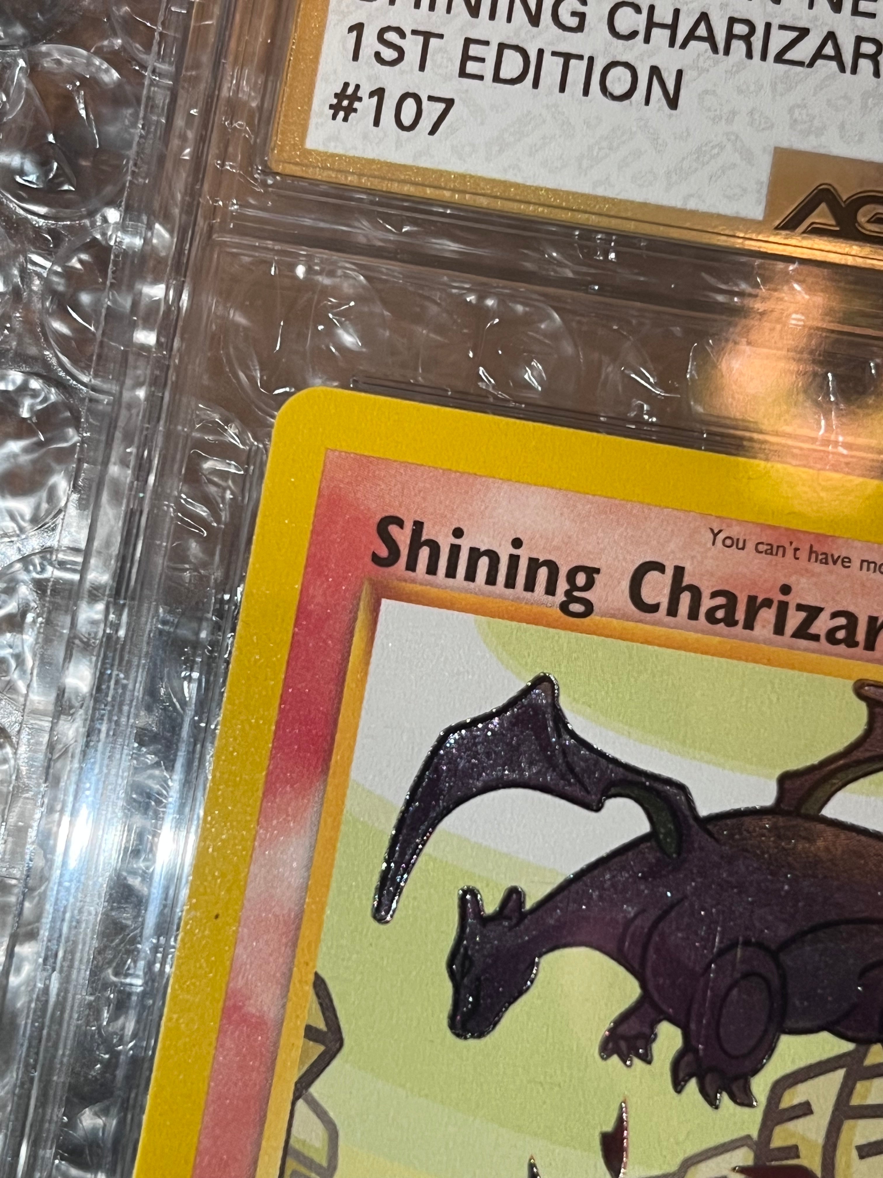 AGS (GEM-MT 10) Shining Charizard #107 - Neo Destiny (1st Edition) (#00049408)