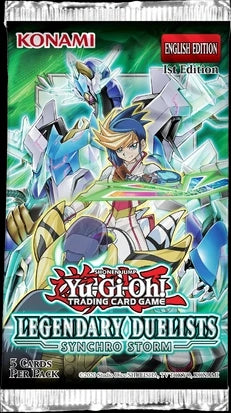 Yu-Gi-Oh! Legendary Duelists Synchro Storm Booster Packs & Boxes
