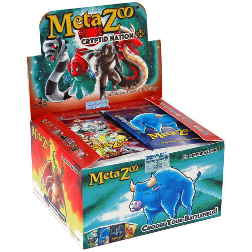 MetaZoo: Cryptid Nation Base Set Booster Packs & Boxes (2nd Edition)