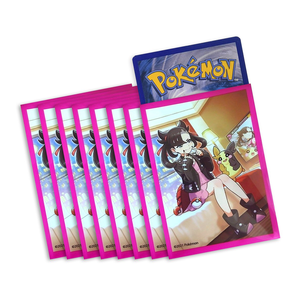 Pokémon - Marnie Premium Tournament Collection- 65x Sealed Trading Card Sleeves