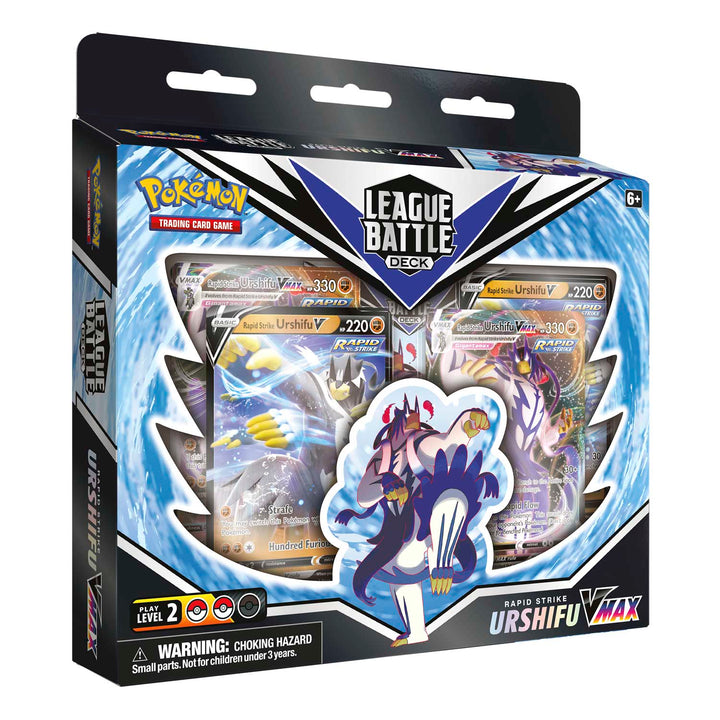 Pokémon TCG: Urshifu VMAX Single Strike OR Rapid Strike League Battle Deck