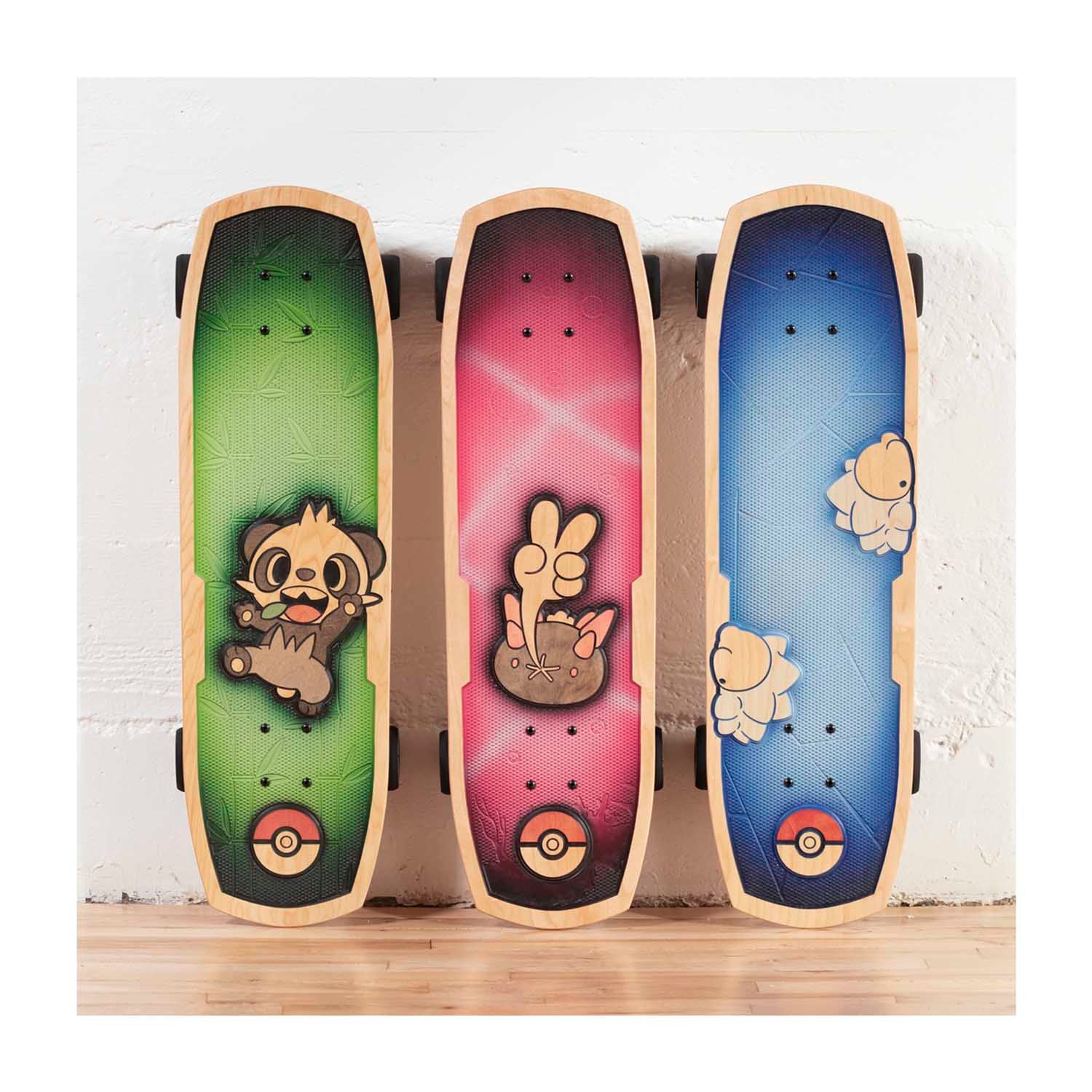 Pokémon Center x Bear Walker: Pancham Skateboard