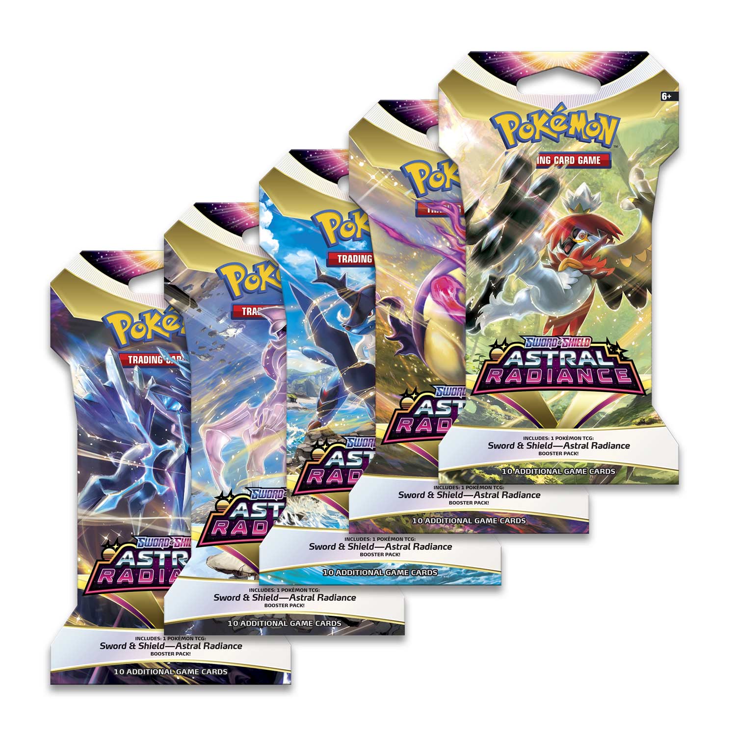 Astral Radiance Sleeved Booster Packs