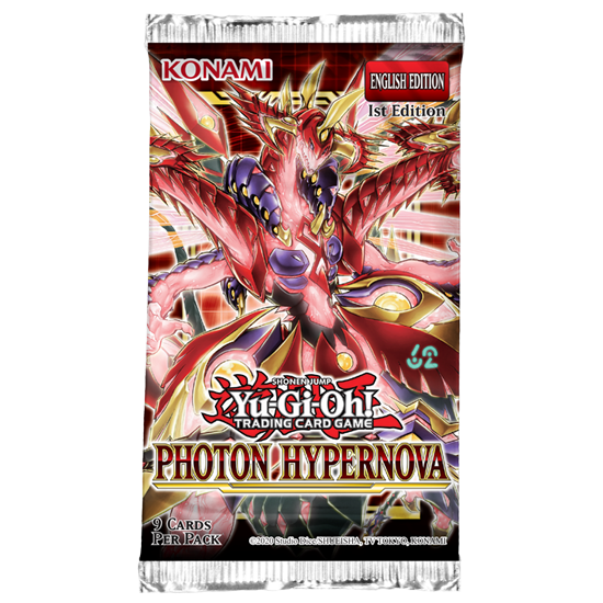 YuGiOh! Photon Hypernova Booster Packs & Boxes