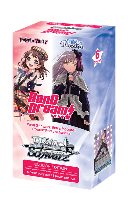 Weiss Schwarz: Poppin' Party x Roselia Extra Booster Boxes