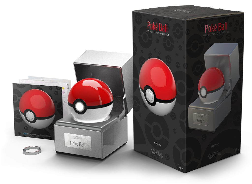 Official Pokémon© Die-Cast Collectible Poke Ball Replica