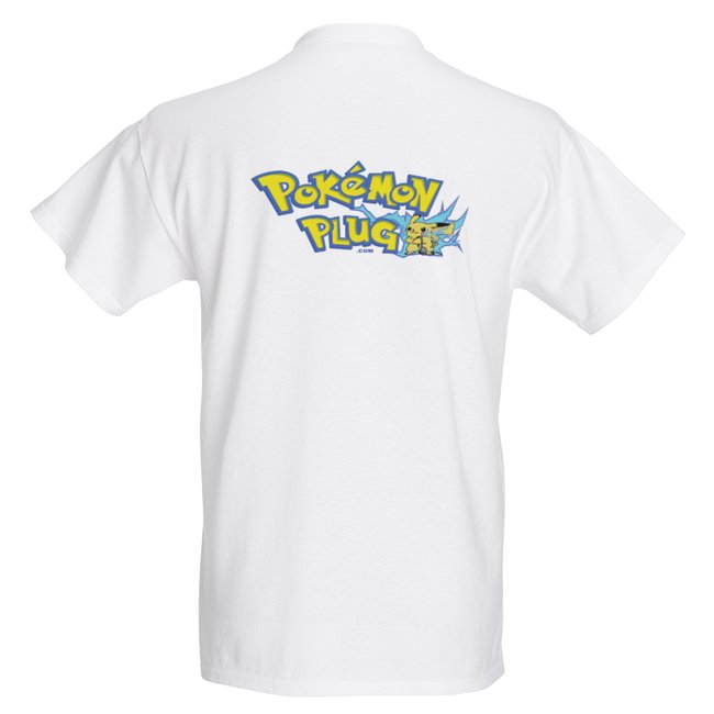Pokémon Plug Short Sleeve T-Shirt - White