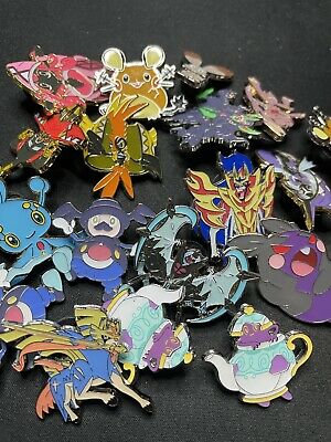 Lot of 20 Official Pokemon Pins TCG Collectible Mixed Lot