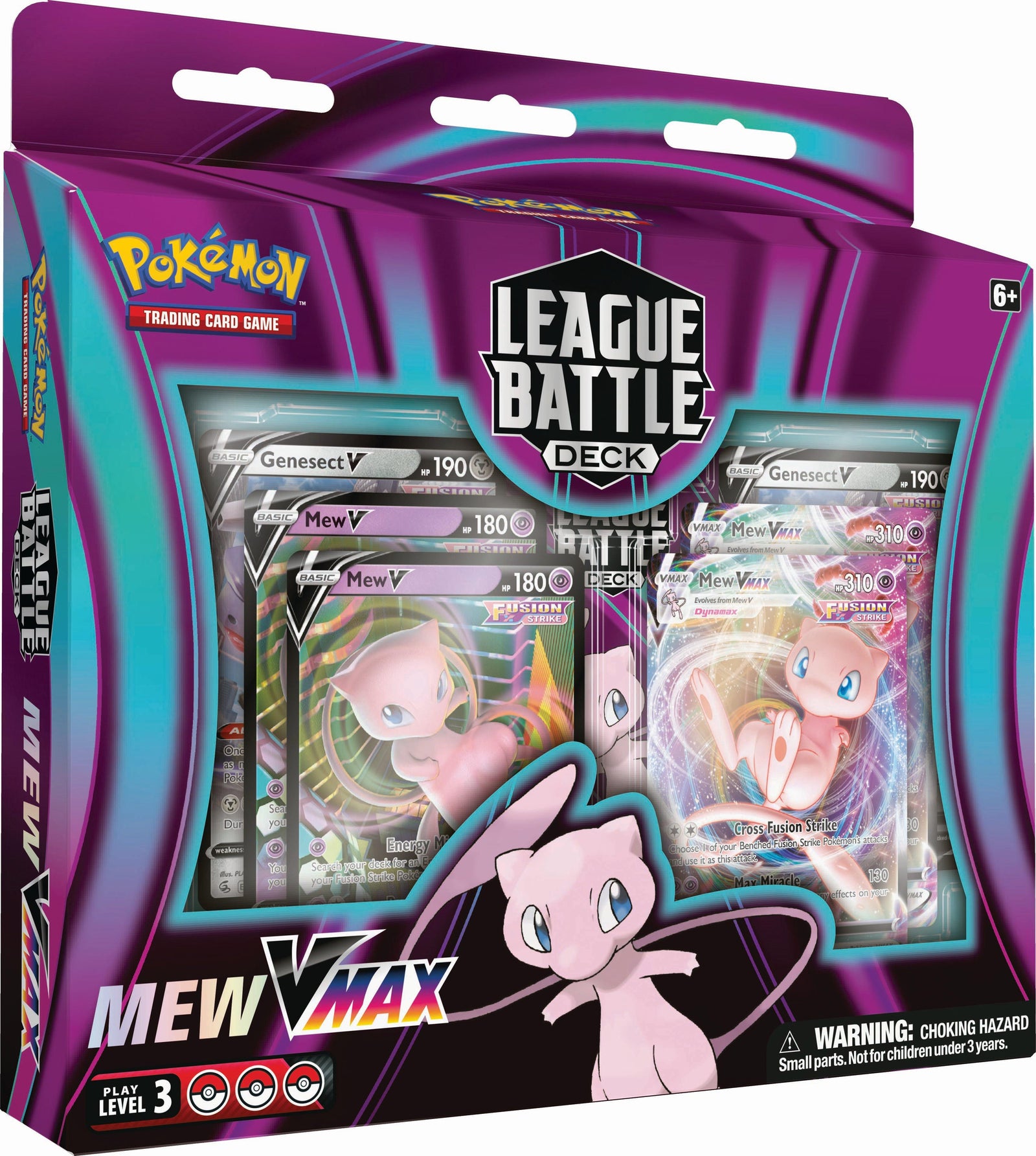 Pokémon TCG: Mew VMAX League Battle Deck