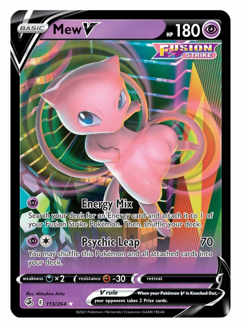 Pokémon TCG: Mew VMAX League Battle Deck