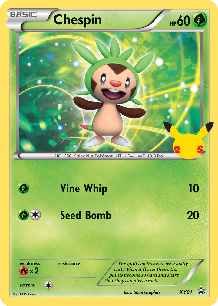 Chespin [First Partner Pack] [Jumbo Cards]