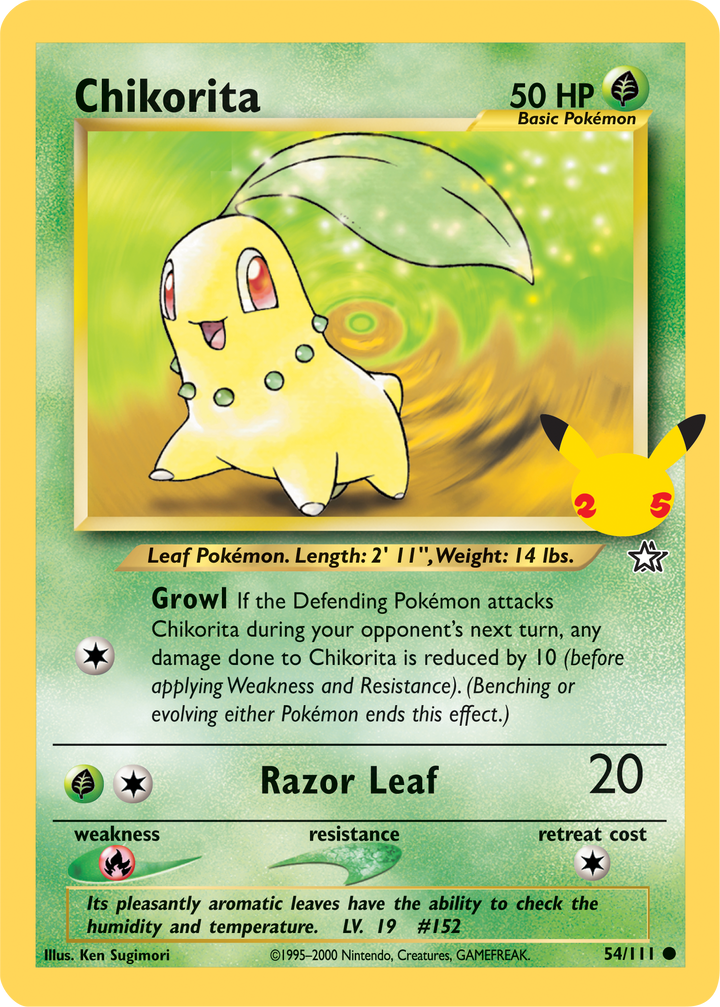 Chikorita [First Partner Pack] [Jumbo Cards]