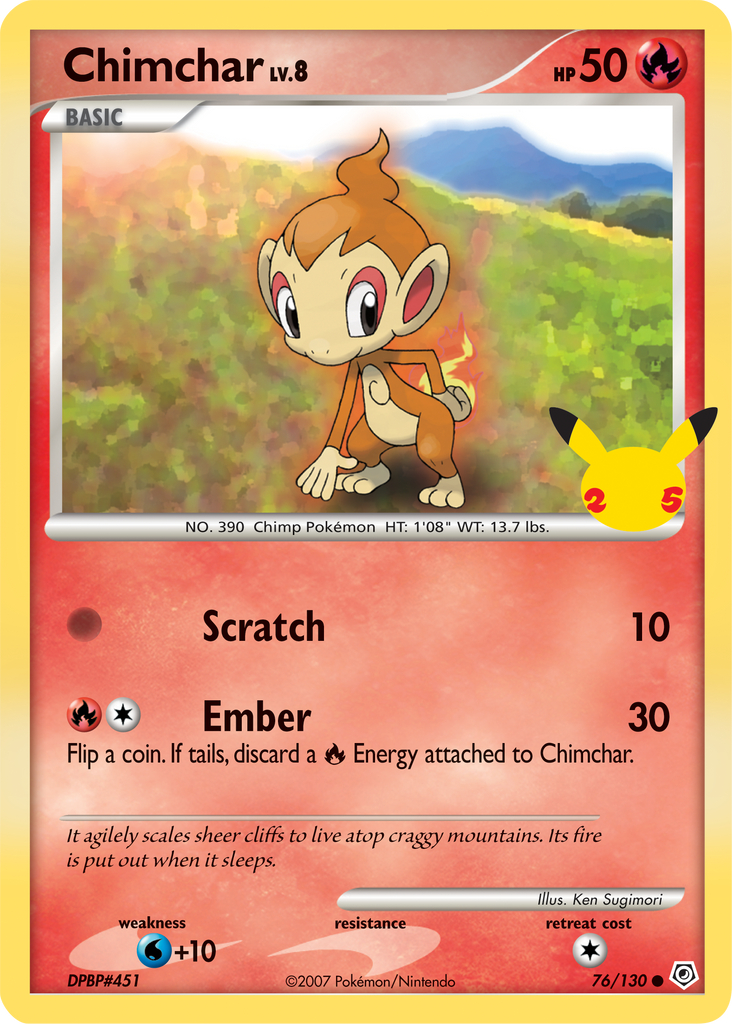 chimchar pokemon