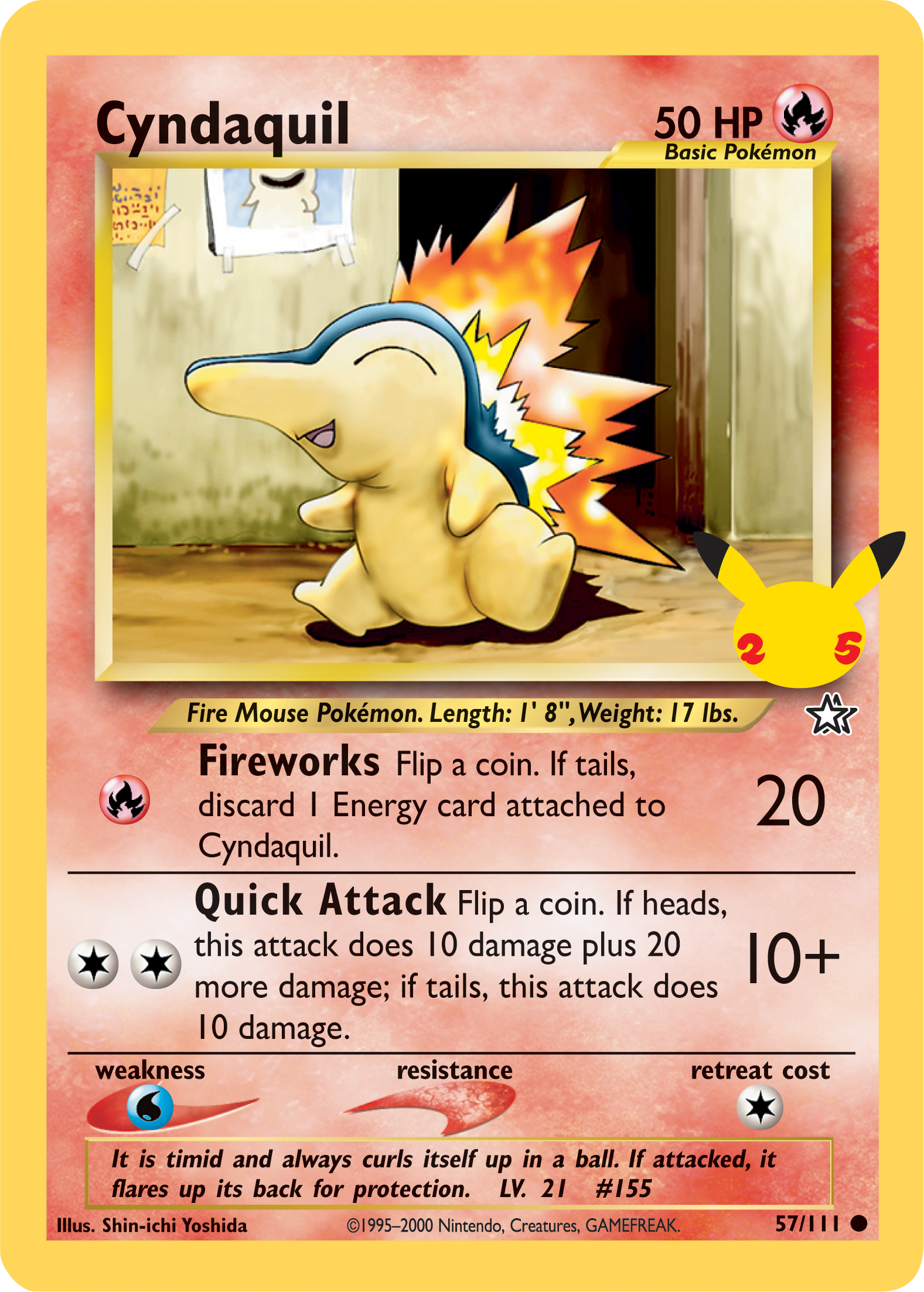 Cyndaquil [First Partner Pack] [Jumbo Cards]
