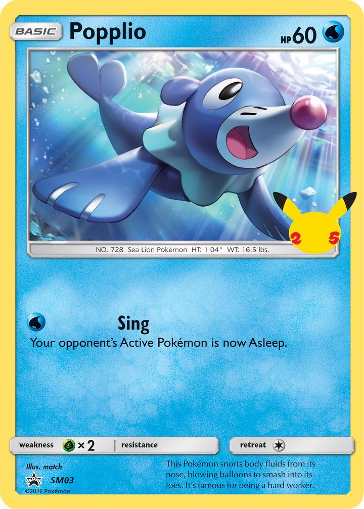 Popplio [First Partner Pack] [Jumbo Cards]