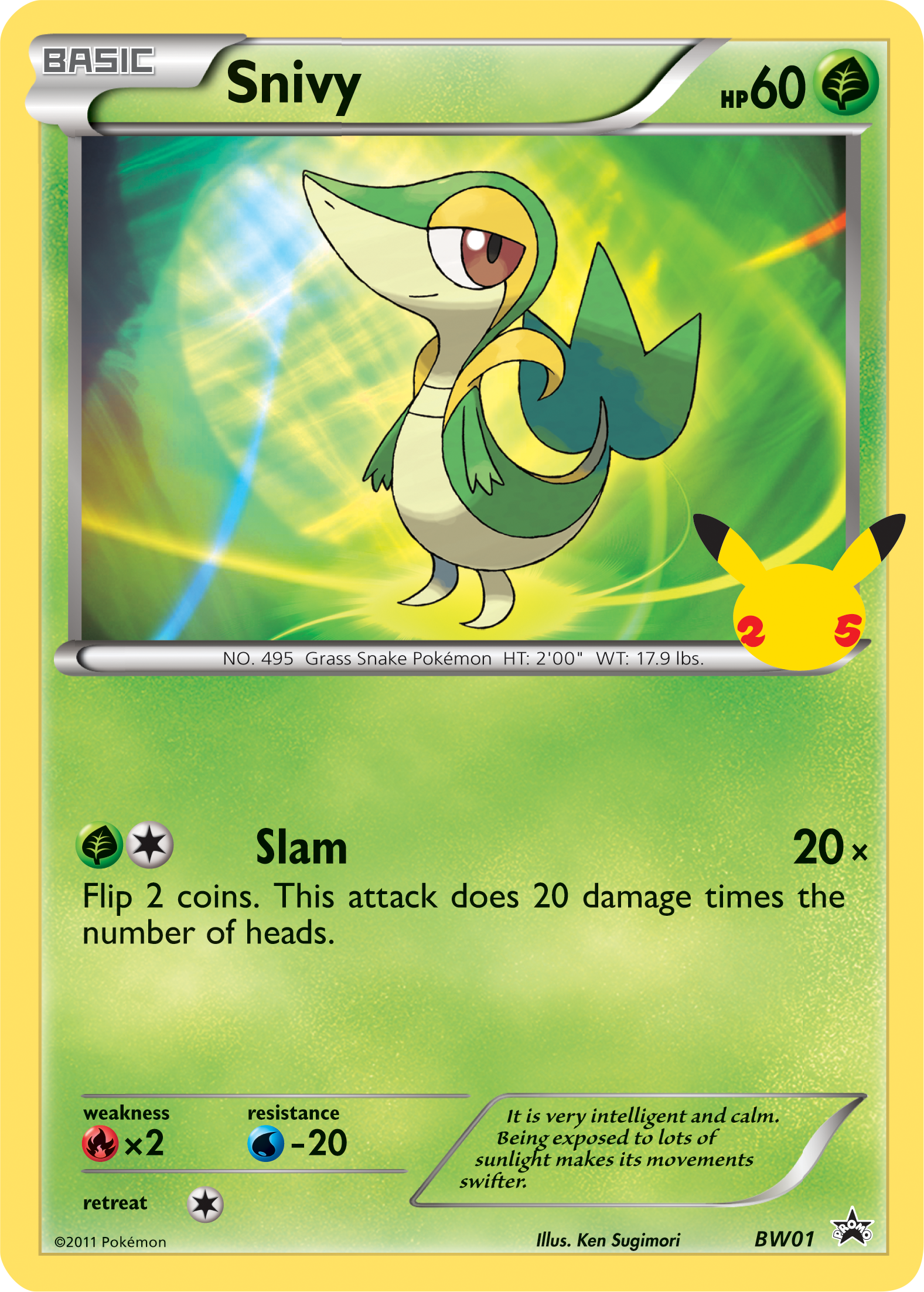 Snivy [First Partner Pack] [Jumbo Cards]