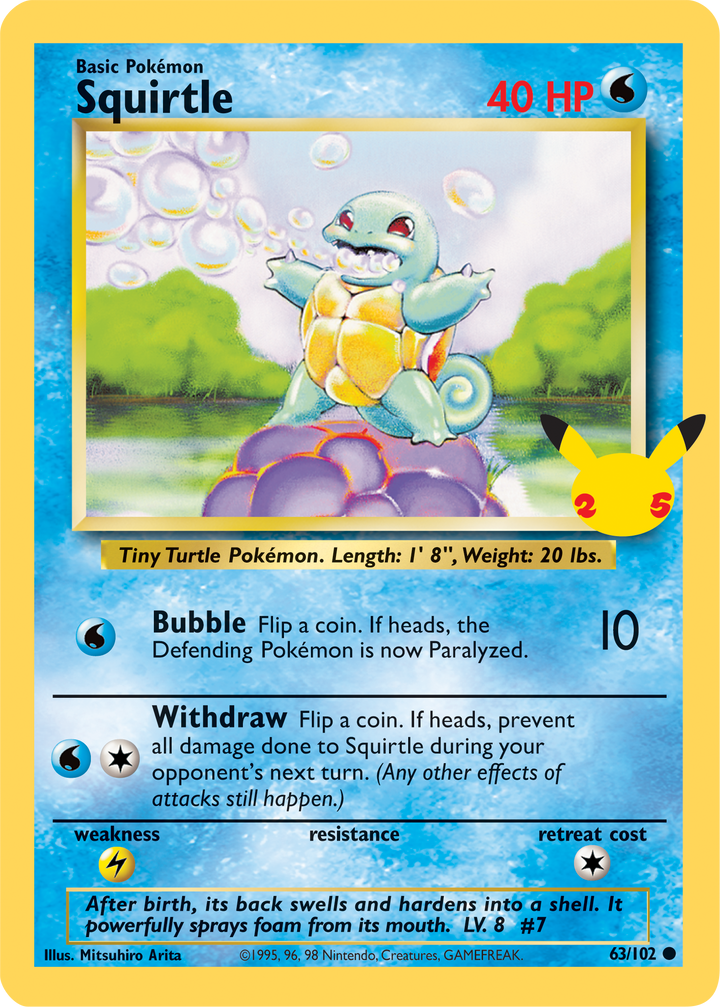 Squirtle [First Partner Pack] [Jumbo Cards]
