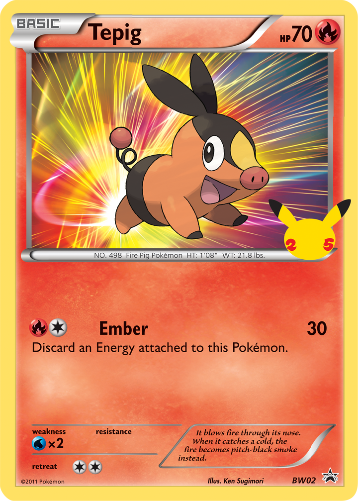 Tepig [First Partner Pack] [Jumbo Cards]