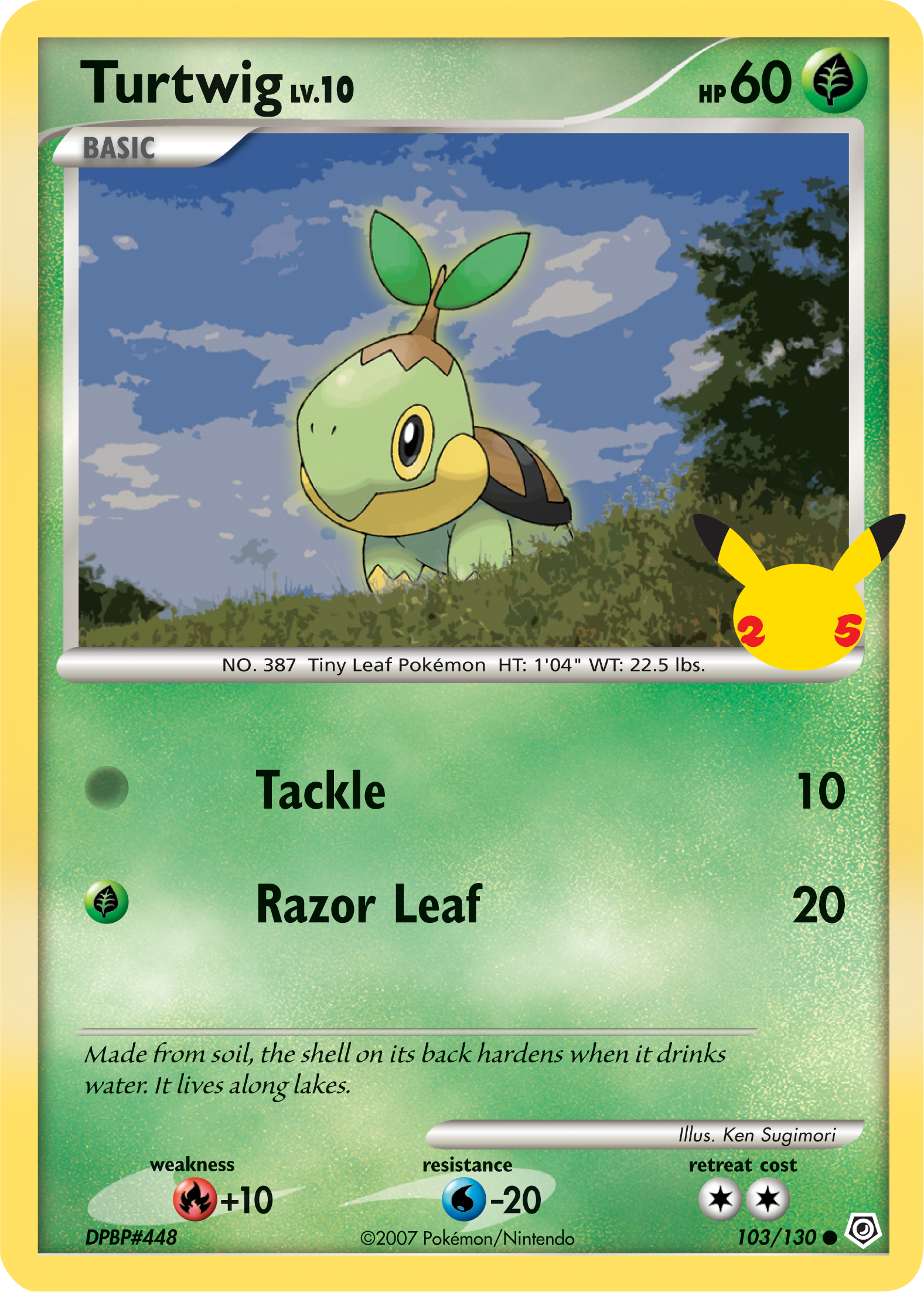Turtwig [First Partner Pack] [Jumbo Cards]