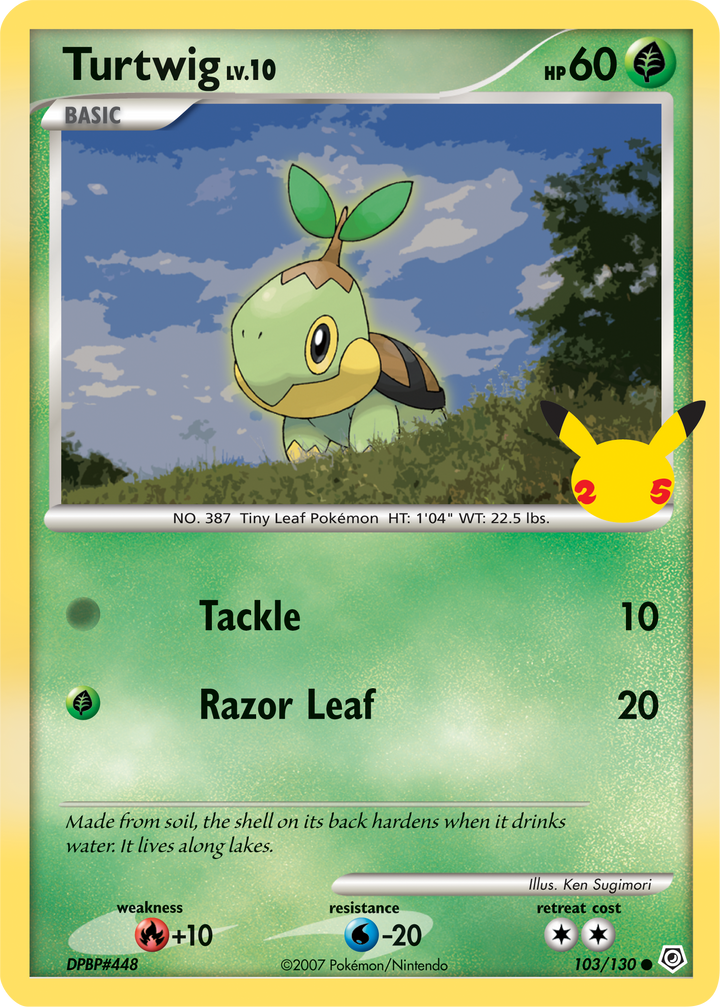 Turtwig [First Partner Pack] [Jumbo Cards]