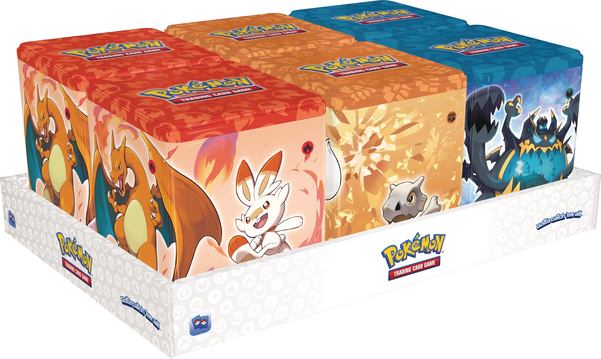 Pokémon Trading Card Game: 2022 Stacking Tin (Fighting/Fire/Darkness)