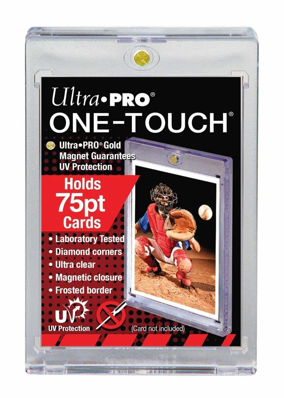 Ultrapro One-Touch 75Pt Card Holder - Magnetic